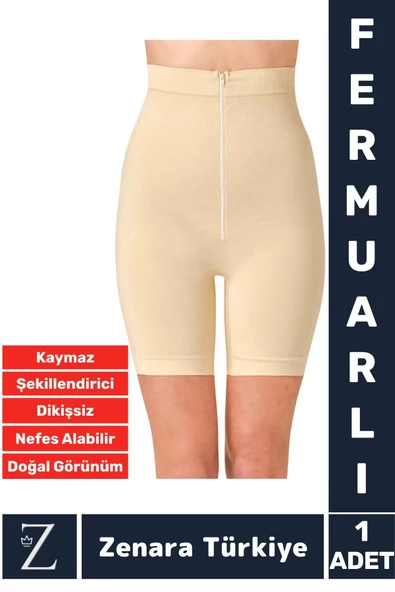 Özel Üretim Gündelik Vücut Sıkılaştıran İncelten Toparlayan Beden Küçülten Fermuarlı Klasik Korse ürün görseli 1