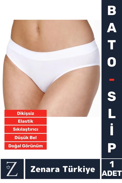 Gündelik İz Göstermez Bel Sıkılaştıran İncelten Vücut Toparlayan Dikişsiz Slip Külot Bato Korse ürün görseli 1