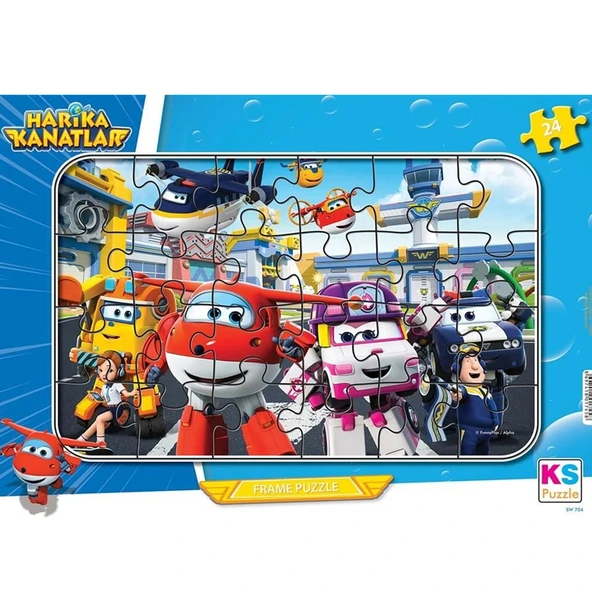 KS Games Harika Kanatlar Frame Puzzle 24 Parça ürün görseli 1