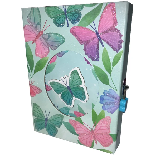 Bafix Hatıra Defteri Kilitli 15.3 x 21 CM Kilitli Hatıra Defteri ürün görseli 1