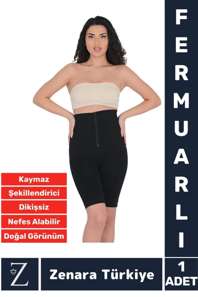 Özel Üretim Gündelik Vücut Sıkılaştıran İncelten Toparlayan Beden Küçülten Fermuarlı Klasik Korse ürün görseli 1