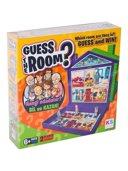 KS Games Guess The Room Kutu Oyunu Hangi Odalar Bil ve Kazan Oyunu ürün görseli 1