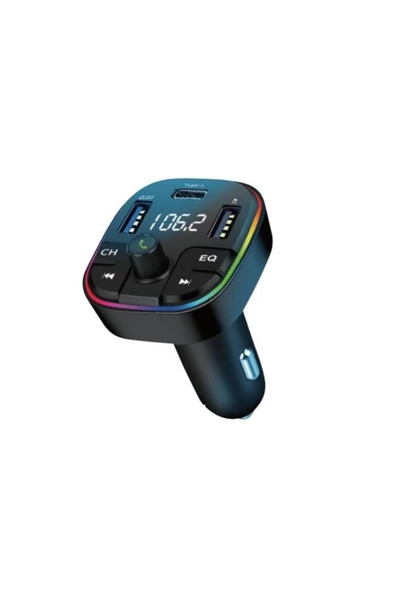 20W PD Şarj Özellikli Dijital Göstergeli Bluetooth Fm Transmitter ürün görseli 1