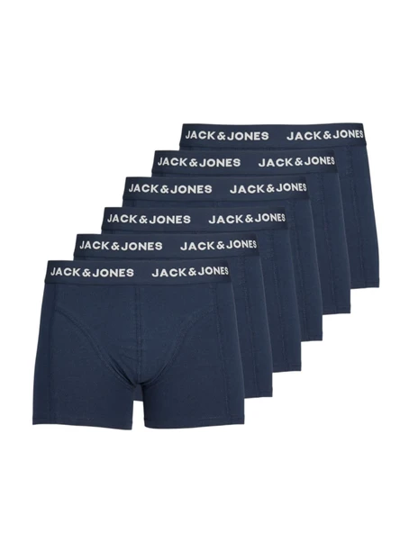 JACK JONES Erkek Lacivert Renk 6 lı Boxer 12171946 ürün görseli 1