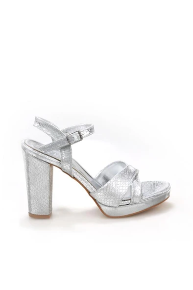 Papuçcity Tamer 03146 10 Cm Platform Topuklu Kadın Abiye Ayakkabı ürün görseli 1