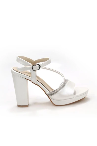 Papuçcity Tamer 03148 10 Cm Platform Topuklu Kadın Abiye Ayakkabı ürün görseli 1