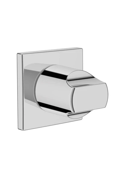 VitrA A42493 Suit Ankastre Krom Stop Valf Sıva Üstü Krom ürün görseli 1
