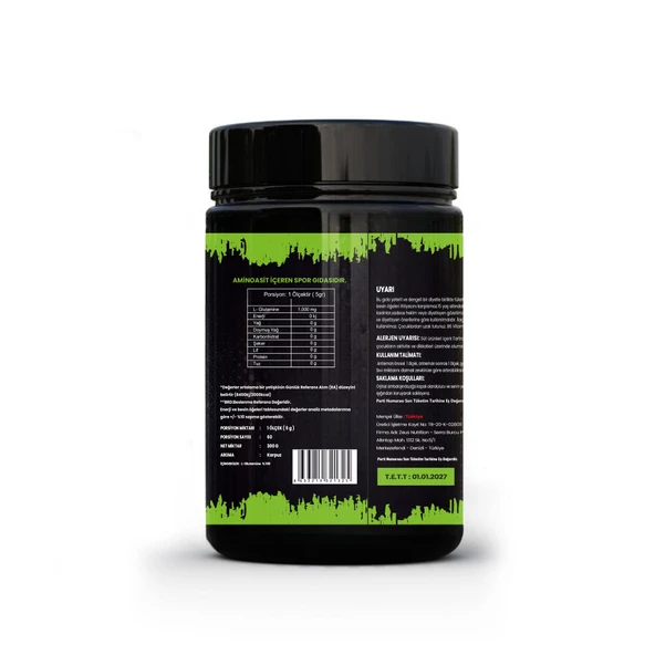 Xprotein Glutamine 300 Gr-Aromasız - Resim 3