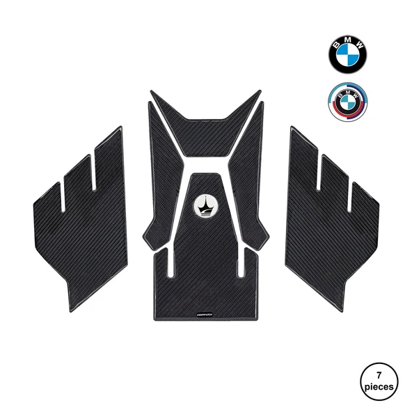 Grippatch BMW S1000XR 2023 ile Uyumlu Kaydırmaz 6D Karbon 7 Parça Tank Pad Seti GC44 ürün görseli 1