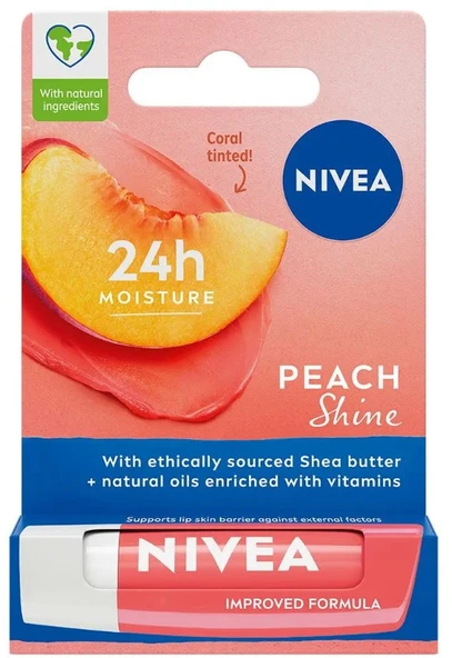 Nivea Lip Dudak Bakım Kremi - Şeftali ürün görseli 1