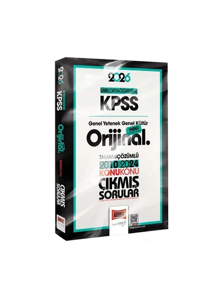 Yargı Yayınları 2026 KPSS Lise-Ortaöğretim GK-GY Orijinal 2010-2024 Konu Konu Çıkmış Sorular ürün görseli 1