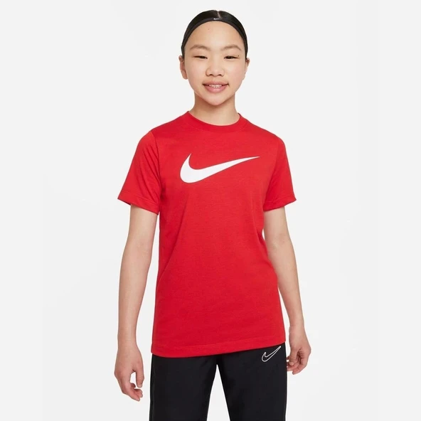Nike Dri-fit Park Çocuk Tişört Kırmızı CW6941-657 ürün görseli 1