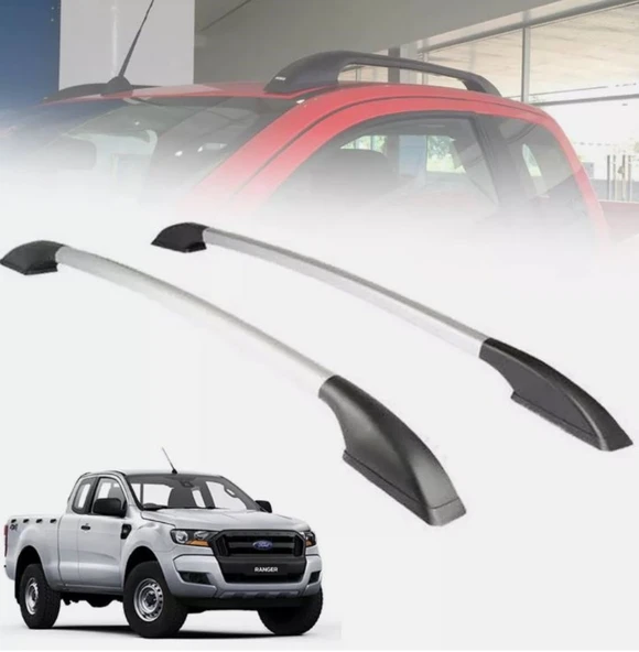 Ford Ranger tavan kenar rayı çıtası oem krom 2012-2025 arası uyumlu ürün görseli 1