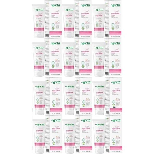 Agarta Doğal Pişik Kremi 100ML (12 Li Set) ürün görseli 1