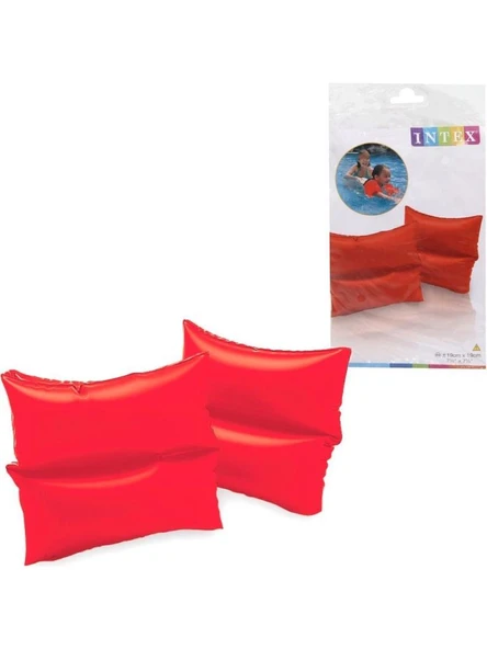 intex  Çift Boğumlu Kolluk Kırmızı 19X19 ürün görseli 1