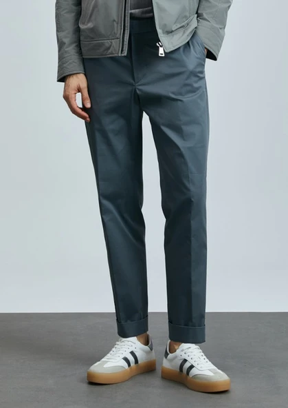 Lufian 111190339 Plus Smart Erkek Chino Pantolon Slim Fit Erkek Pantolon ürün görseli 1