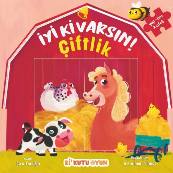 İyi ki varsın Çiftlik (Yapbozlu Kitap) ürün görseli 1