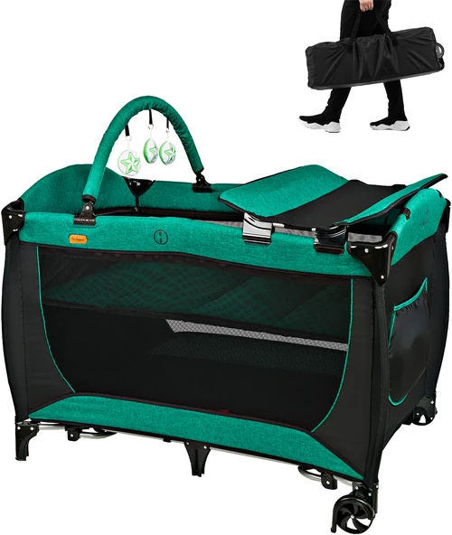 Baby Home 560 Golite 70x110 Bebek Oyun Parkı Yatak Sepet Beşik ürün görseli 1