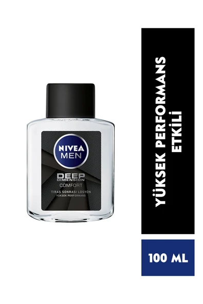 Nivea Men Deep Dimension Tıraş Sonrası Losyon 100 ml Çekici Koku ürün görseli 1