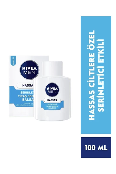 Nivea Tıraş Sonrası Balsam Men Hassas Serinletici 100 ml ürün görseli 1