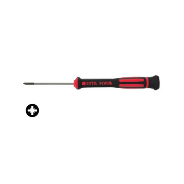 Ceta Form Pozidriv Uçlu Elektronikçi Tornavida PZ0X60mm - H03-0-060 ürün görseli 1
