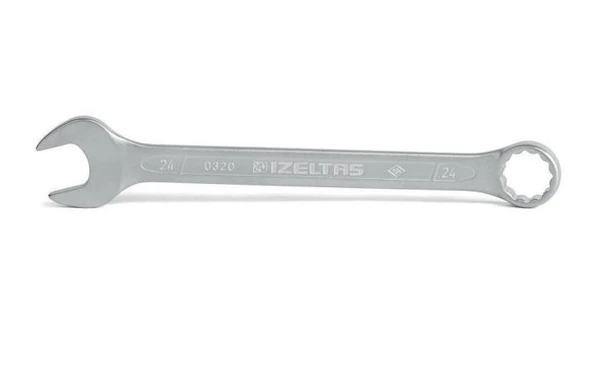 İzeltaş 24 mm Kısa Boy Kombine Anahtar  - İzeltaş 0320020024 ürün görseli 1