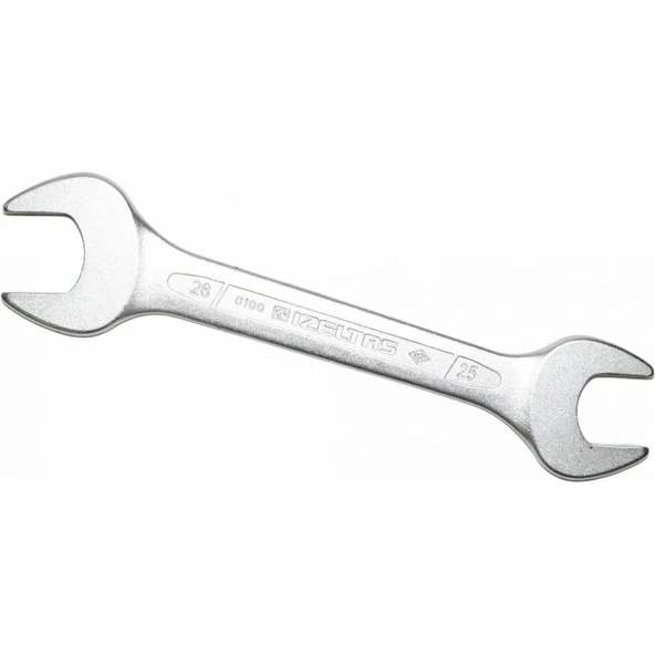 İzeltaş 25X28 Kısa Boy Çatal İki Ağız Anahtar - İzeltaş 0100012528 ürün görseli 1