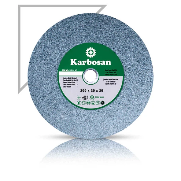 Karbosan 150x25x20 SCG Elmas Bileme Taşı-KARBOSAN 920480 ürün görseli 1