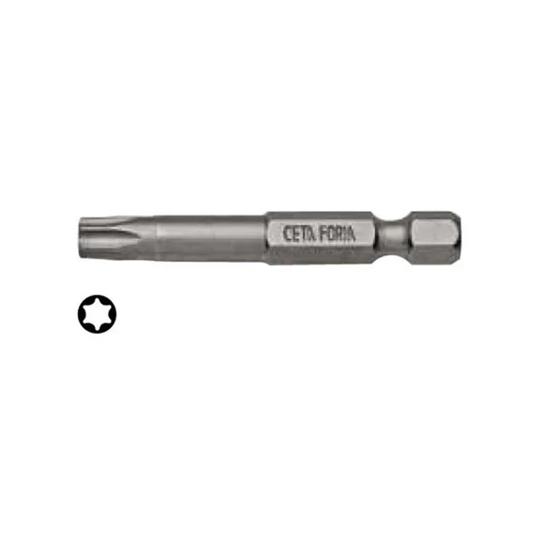 Ceta Form 1/4"Torx Bits Uç T40X50mm - CB/830 ürün görseli 1