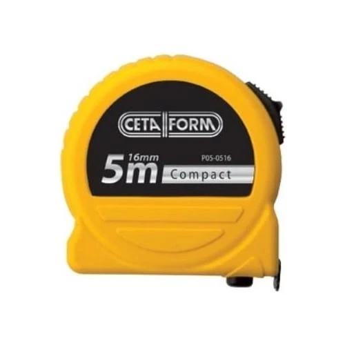 Ceta Form Compakt Profesyonel Şerit Metre 5 MT - P05-0516 ürün görseli 1