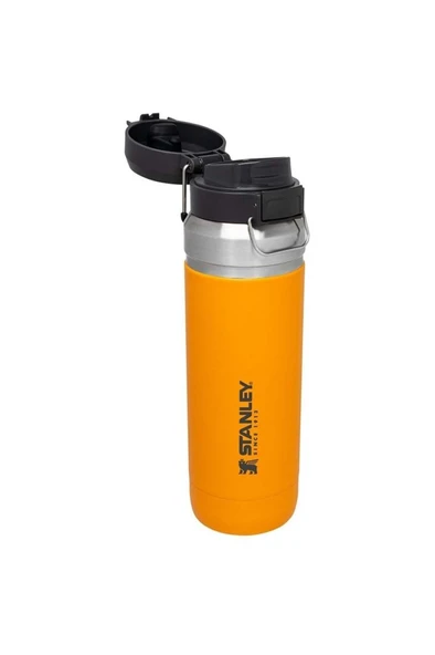 Stanley The Quick Flip Safran 1.06 lt Çelik Termos - Resim 6