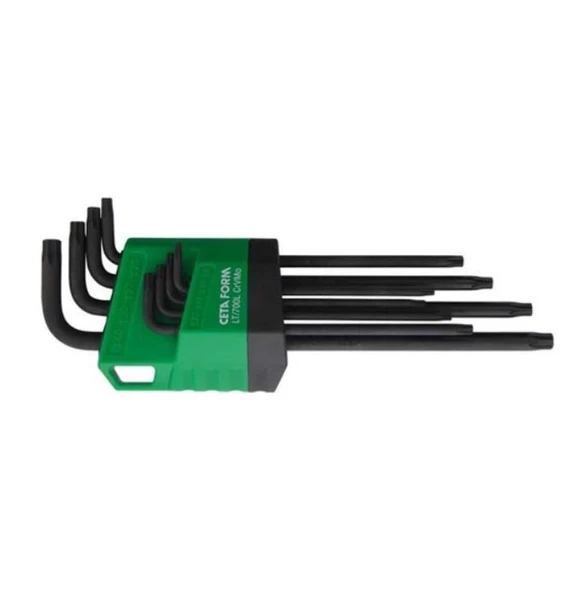 Ceta Form 8 Parça Torx L Anahtar Takımı(Uzun Tip) - LT/700L ürün görseli 1