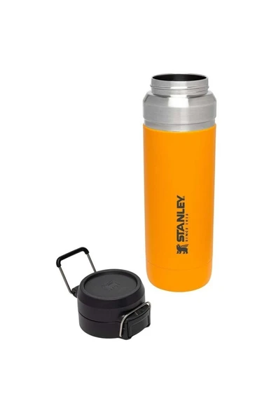 Stanley The Quick Flip Safran 1.06 lt Çelik Termos - Resim 5