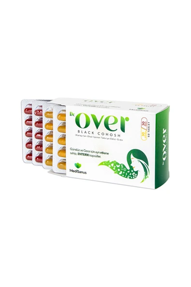 Dr. Over Black Cohosh Karayılan Otu 60 Tablet - Resim 2