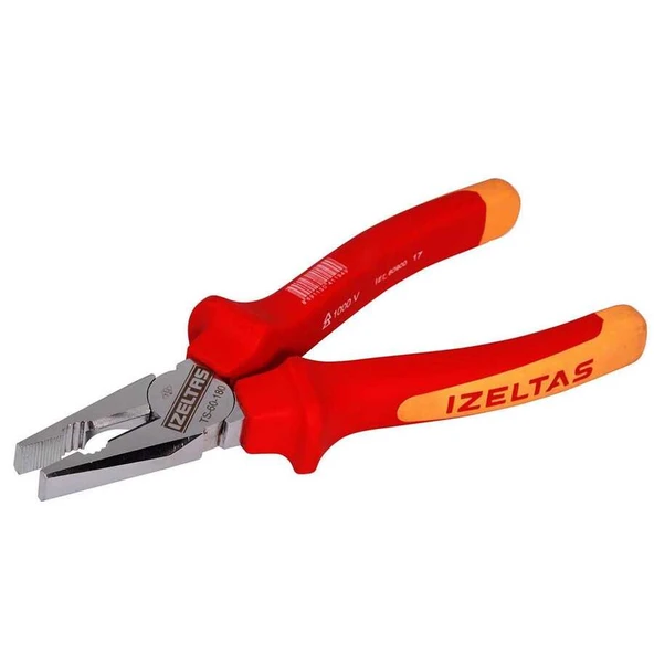 İzeltaş 160 mm 1000V İzoleli Elektrikçi Kombine Pense - İzeltaş 3020126160 ürün görseli 1