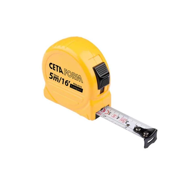 Ceta Form P05-0525 Kompakt Şerit Metre 5mx25mm - P05-0525 ürün görseli 1