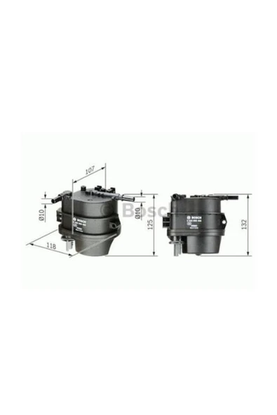 Bosch Peugeot 206 1.4 hdı Mazot Filtresi 2001-2009 ürün görseli 1