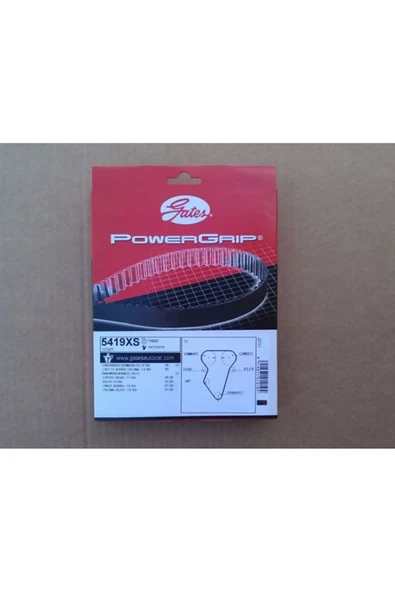 GATES Triger Kayış 5419xs (127 DİŞ) Kalos Lacettı 1.4 1.6-16v Nubıra Rezzo 96183352 ürün görseli 1