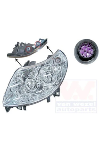 AYFAR Far Sinyal Sol Motorlu Boxer-jumper-ducato 06-14 H1 H7ayf-505207 1340664080 1369497080 1606927480 13 ürün görseli 1