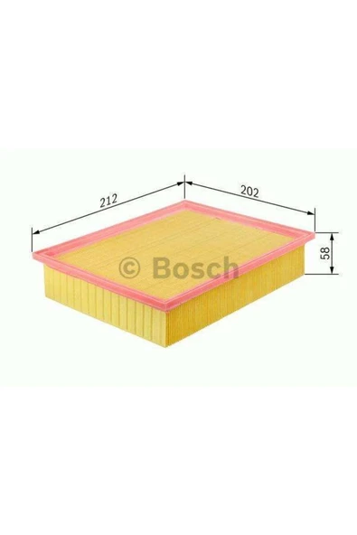 Bosch Hava Fıltresı Corsa D Doblo 10-lınea 07-punto 0 F026400057 ürün görseli 1