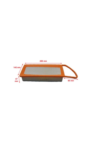 Bosch 0986TF0097-HAVA FILTRESI 1.4 HDI 206+ 09 > 1444.W9//-820 ürün görseli 1