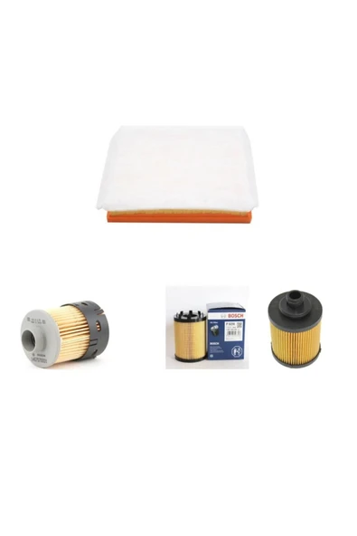 Bosch Filtre Bakım Seti Opel Astra H 1.3 Cdtı L48 Dizel 04-2009 Uyumlu Hava + Yağ Filtre + Yakıt Filtre ürün görseli 1