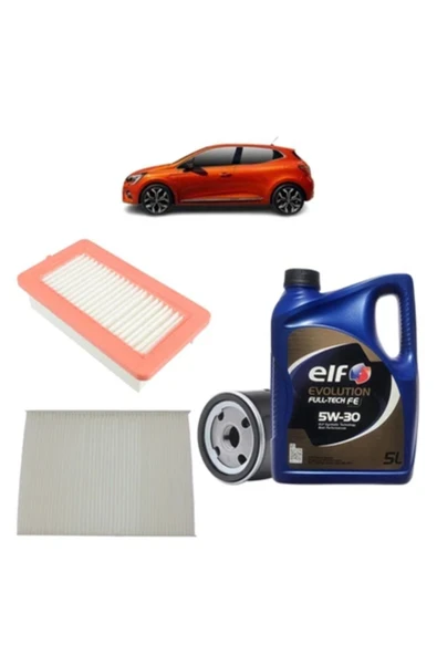 ELF Mais Renault Taliant 1.0 tCe Bakım seti 2019 sonrası +ELF 5W30 5LT DPF Lİ 2025 Ü.T ürün görseli 1