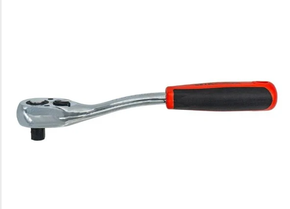Ceta 1/2" Düğmeli Cırcır Kolu (Açılı Gövde) - C21-14N ürün görseli 1