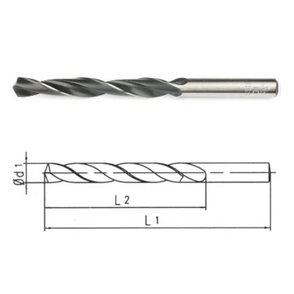 Makina Takım Hss Din338 Silindirik S.Matkap Ucu-Haddeli 7.8 mm - MTE B00000010780 ürün görseli 1
