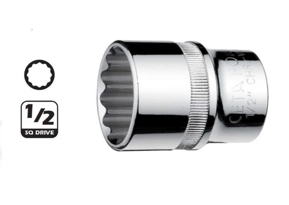 Ceta 3/4" 12 Köşe (Yıldız) Lokma Anahtar - 27 mm - C32-B27 ürün görseli 1