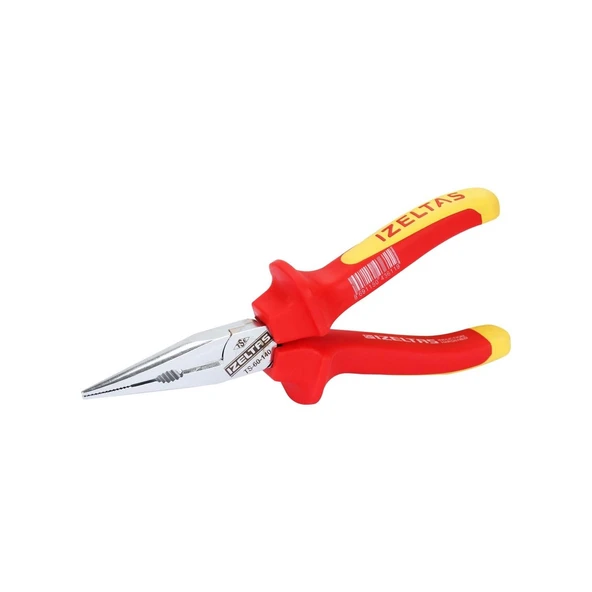 İzeltaş 1000V İzoleli Düz Uzun Kargaburun 140 mm - İzeltaş 3220136140 ürün görseli 1