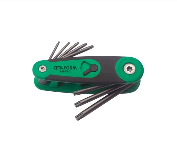 Ceta 8 Parça Çakı Tipi Torx Anahtar Seti - K99-F3-2 ürün görseli 1