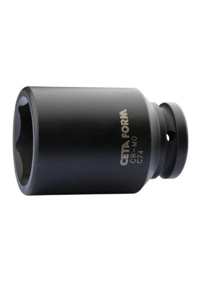 Ceta Form 3/4" 6 Köşe Derin Havalı Lokma Anahtar 33 mm - C74-H33 ürün görseli 1