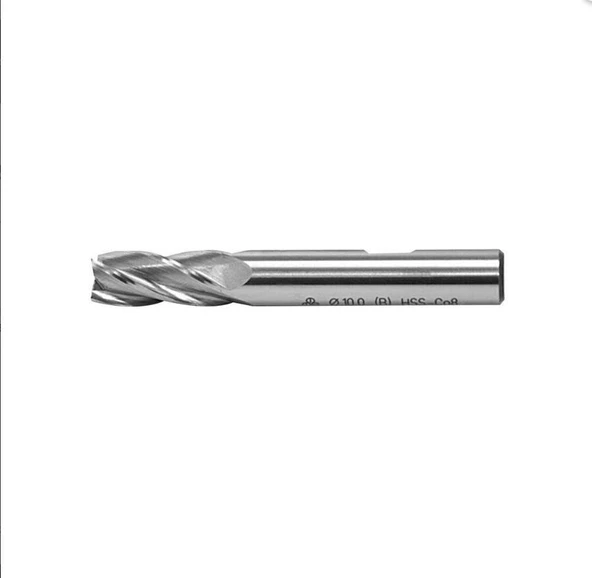 Makina Takım HSSE CO8 DIN 844/BN Parmak Freze 3.5mm Kısa - MTE B00276180350 ürün görseli 1